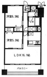 ロイヤルメドゥ北戸田の物件間取画像